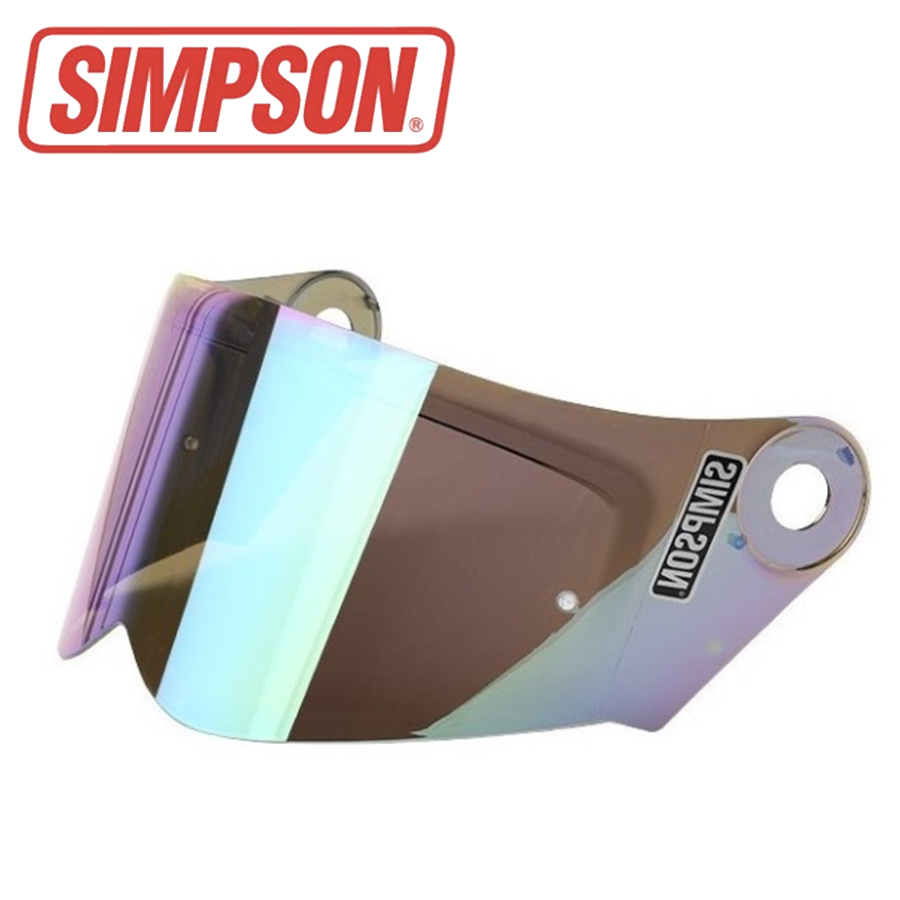 Simpson Darksome iridium visor | Rimini Lambretta Centre